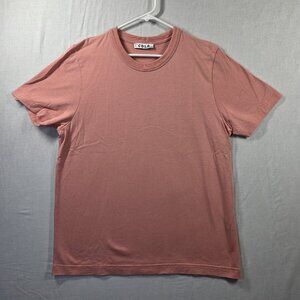 CDLP Heavyweight T Shirt Mens Pink Blue Short Sleeve Lyocell Blend Casual Adult